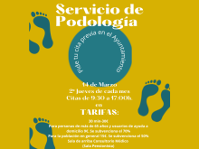 Servicio de podología